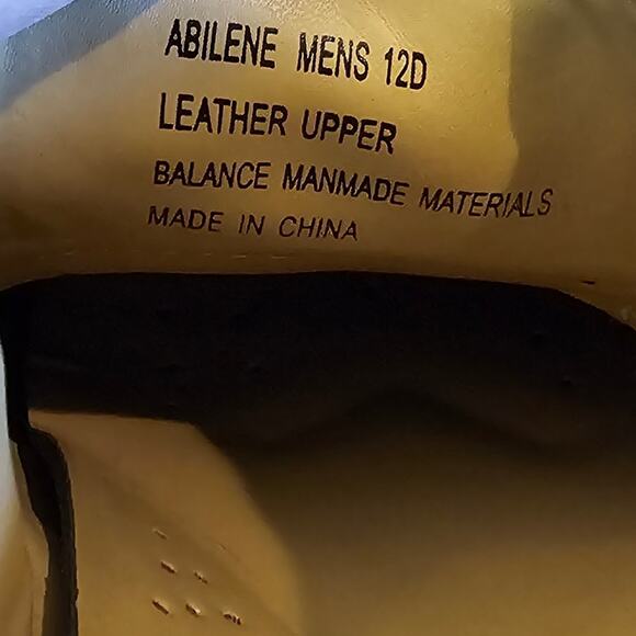 Bass Abilene Black Leather‎ Men's Dress Shoes Loafers Size 12 D - Picture 6 of 7